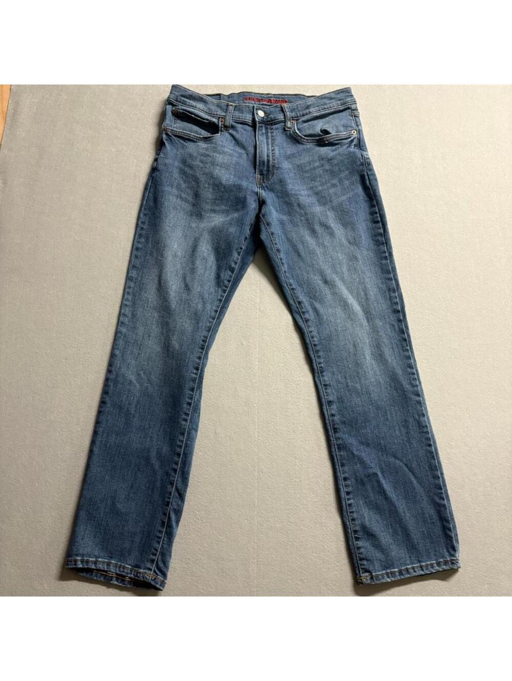 Lucky Brand 223 Straight Jeans Mens 32x32 Blue Denim Classic Fit Pant Fits 32x30